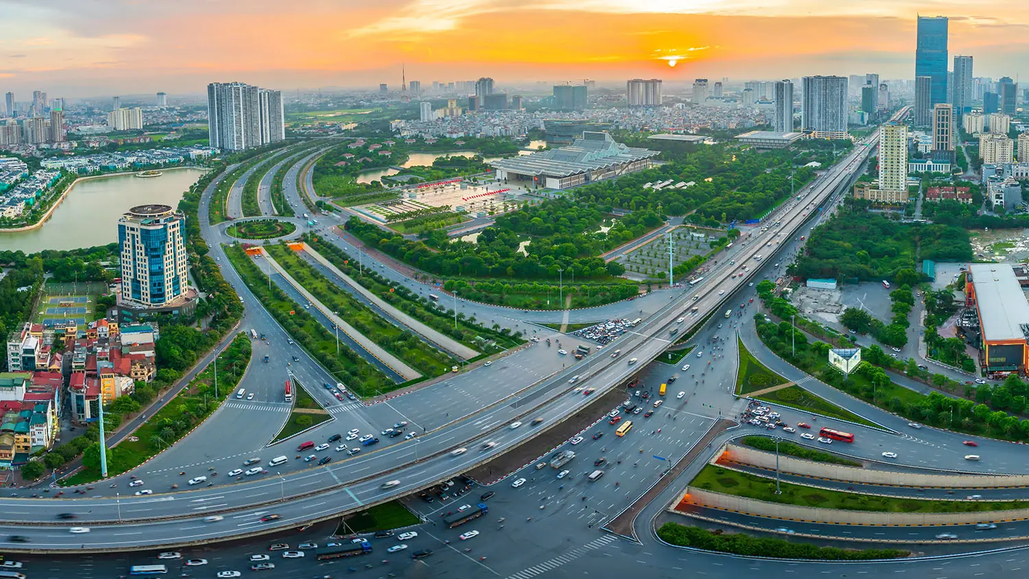 Hạ tầng hoàn thiện mở rộng không gian phát triển đô thị